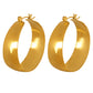 Chunky Round Style Earrings